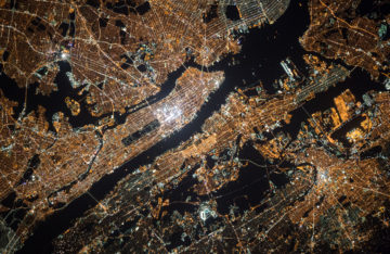 Digitale Landkarte Stadt von oben