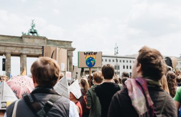fridays for future, Berlin: Klimastreik vor dem Brandenburger Tor